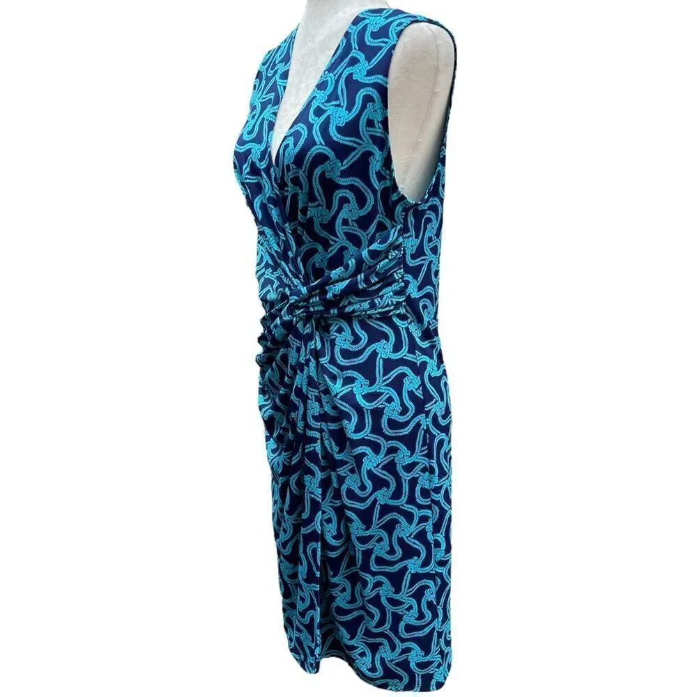 Julie Brown NYC Rope and Knots Front Twist Sleeveless Dress - Picture 5 of 13